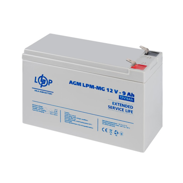 Купити Акумулятор мультигелевий LPM-MG 12V - 9 Ah