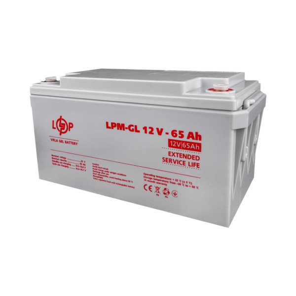 Купить Аккумулятор гелевый LPM-GL 12V - 65 Ah