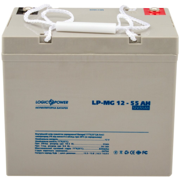 Купити Акумулятор мультигелевий LP-MG 12V - 55 Ah Silver