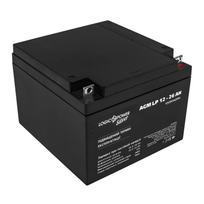 Купить Аккумулятор AGM LP 12V - 26 Ah Silver