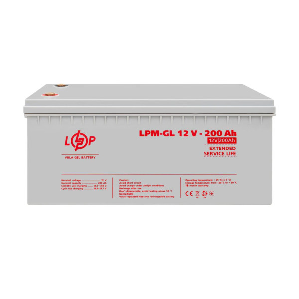 Купить Аккумулятор гелевый LPM-GL 12V - 200 Ah