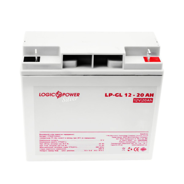 Купити Акумулятор гелевий LP-GL 12V - 20 Ah Silver