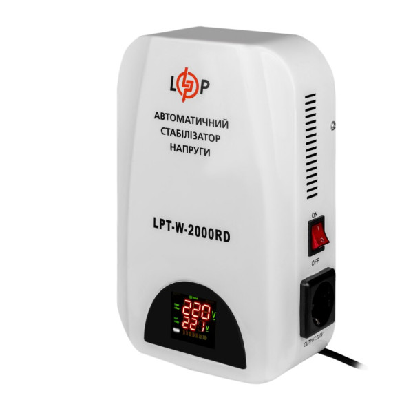 Купити Стабілізатор напруги LPT-W-2000RD (1400Вт)