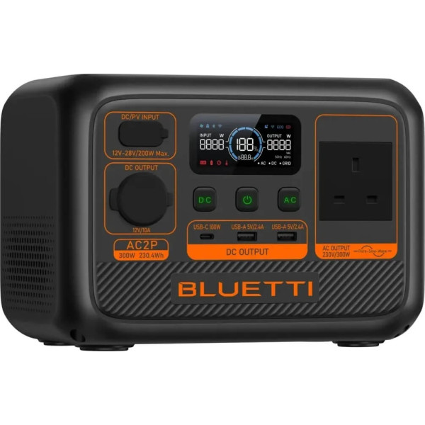 Купити Зарядна станція Bluetti AC2P UK + перехідник