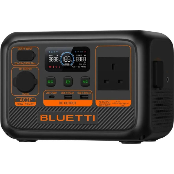 Купити Зарядна станція Bluetti AC2P UK + перехідник