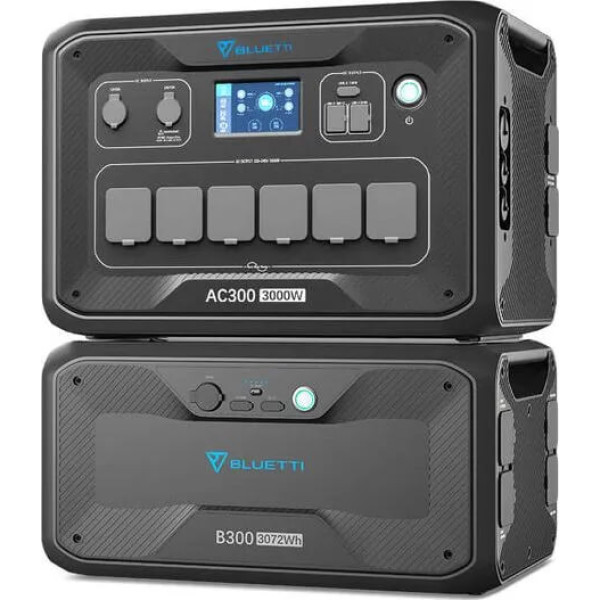 Купити Комплект зарядної станції Bluetti AC300+B300