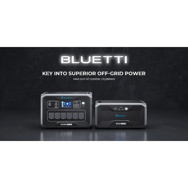 Купити Комплект зарядної станції Bluetti AC300+B300
