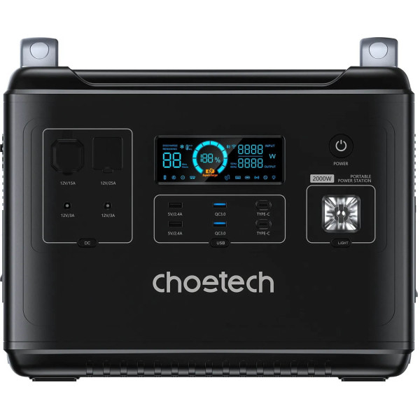 Купити Зарядна станція Choetech 2000W (BS006)
