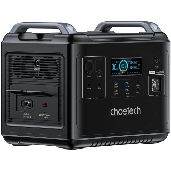 Купити Зарядна станція Choetech 2000W (BS006)