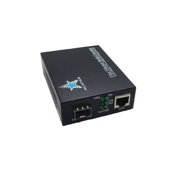 Купить Медиаконвертер 10/100/1000BASE-T SFP Slot 1000Base-SX/LX Alistar