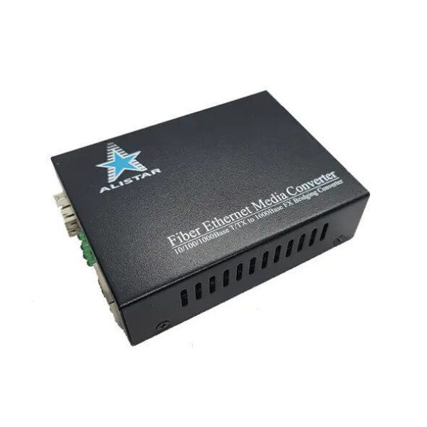Купить Медиаконвертер 10/100/1000BASE-T SFP Slot 1000Base-SX/LX Alistar