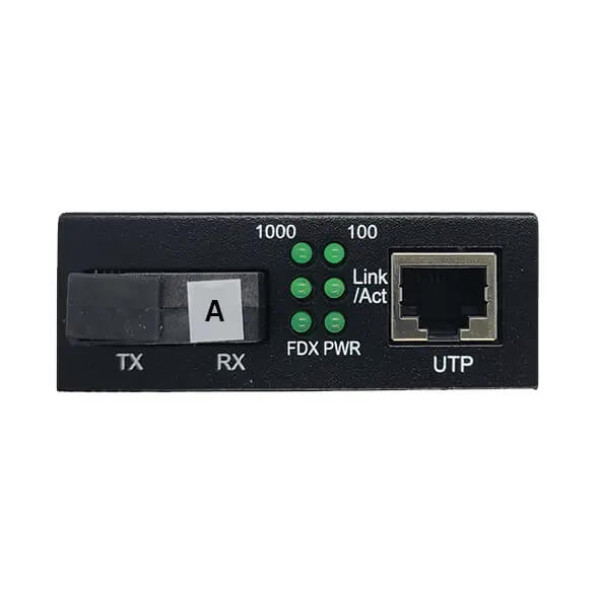 Купить Медиаконвертер 10/100/1000BASE-T 1000BASE-LX 1SM WDM SC 20KM TX1310/RX1550nm Alistar