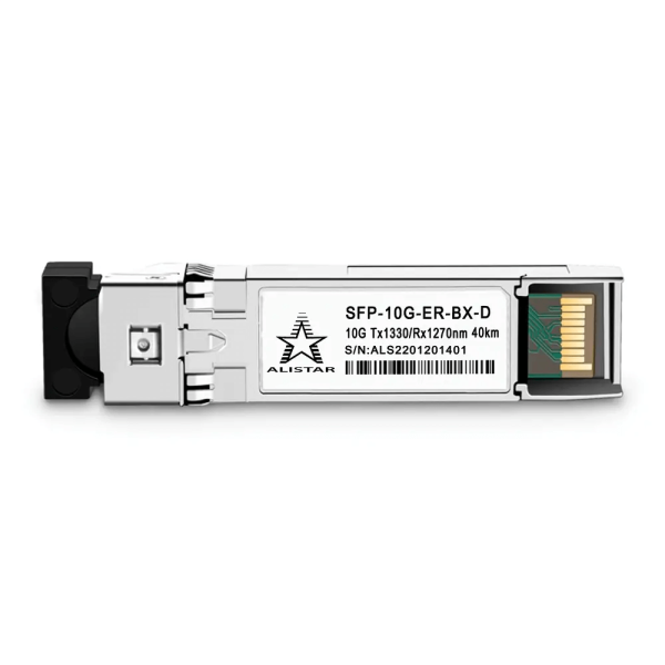 Купить SFP+ 10GBASE-BX 1SM WDM LC 40KM TX1330/RX1270nm DOM Alistar