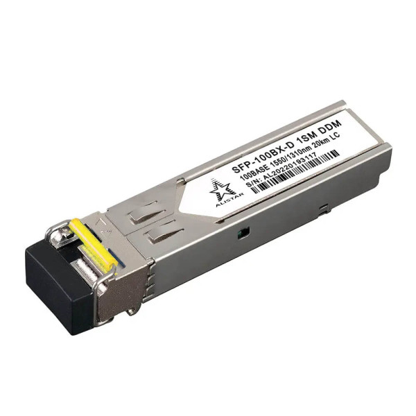 Купить SFP 100Base-BX-D 1SM 1550/1310nm 20km DOM LC DDM Alistar