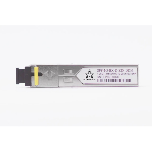 Купить Alistar SFP 1000BASE-BX 1SM WDM SC 20KM TX1550/RX1310nm DDM