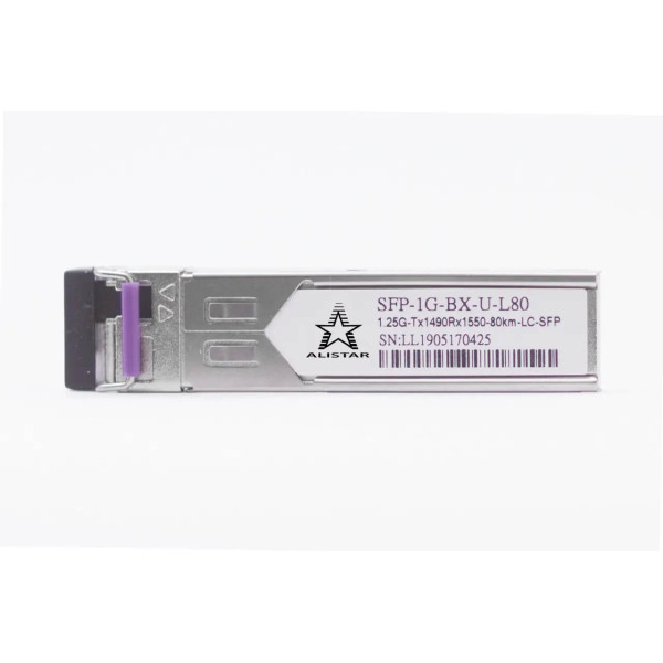 Купити Alistar SFP 1000BASE-BX 1SM WDM LC 80KM TX1490/RX1550nm DDM