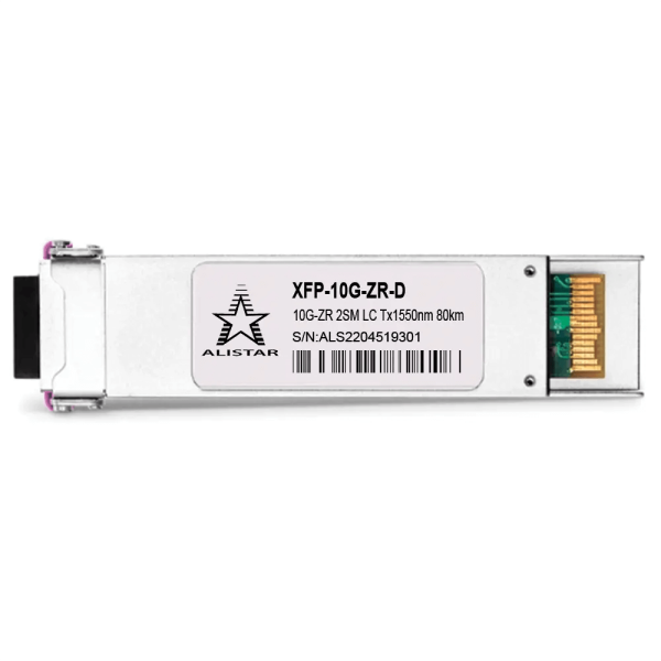 Купить XFP 10GBASE-ZR 2SM LC 80KM 1550nm Alistar