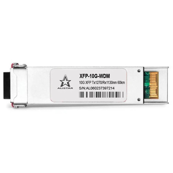 Купить XFP 10G BiDi 1SM WDM LC 60KM TX1270/RX1330nm Alistar
