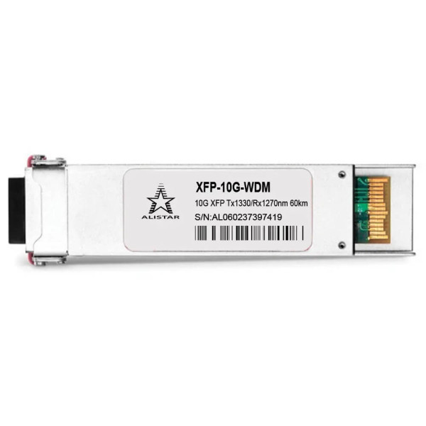 Купить XFP 10G BiDi 1SM WDM LC 60KM TX1330/RX1270nm Alistar