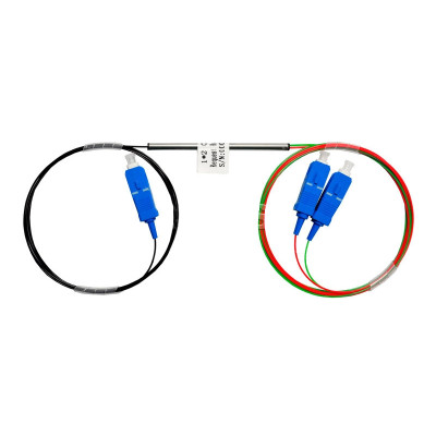 Купить Сварные оптические делители FBT 1×2 SC/UPC 10/90 (гильза)