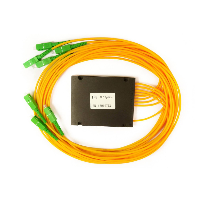 Оптические делители PLC 1×8 APC (ABS-box)