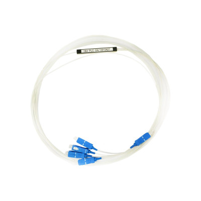 Купить Оптические делители PLC 1×4 UPC 0.9mm-0,5m (мини-корпус)