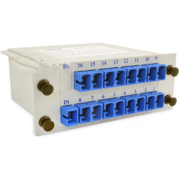 Купити Оптичні корпусні дільники (DIN/LGX) Coupler PLC-1×16-3-SC/UPC
