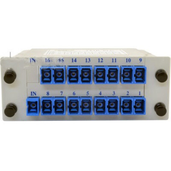 Купити Оптичні корпусні дільники (DIN/LGX) Coupler PLC-1×16-3-SC/UPC