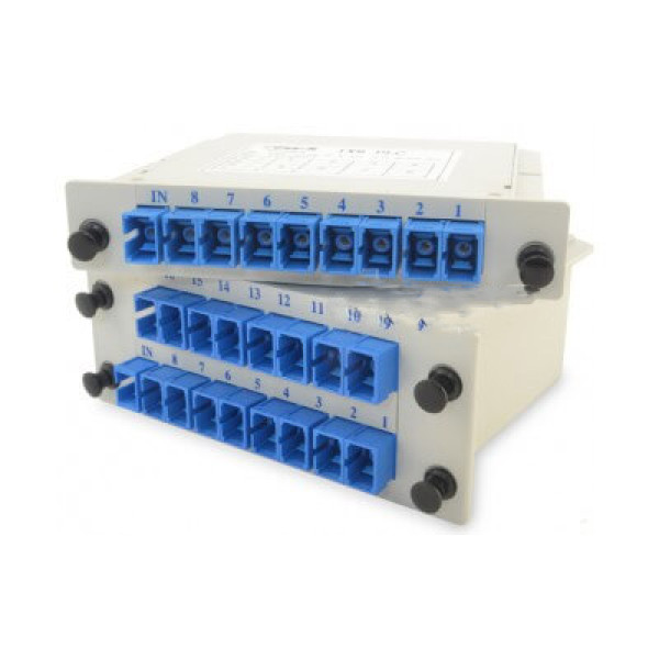 Купити Оптичні корпусні дільники (DIN/LGX) Coupler PLC-1×16-3-SC/UPC