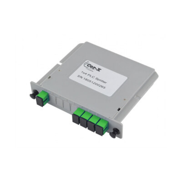 Купити Оптичні корпусні дільники (DIN/LGX) Coupler PLC-1×4-3-SC/APC