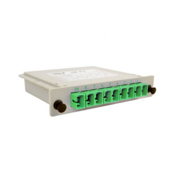 Купити Оптичні корпусні дільники (DIN/LGX) Coupler PLC-1×8-3-SC/APC