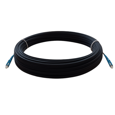 Купить Внешний оптический патч-корд  Ютекс FTTH(c0.6) 2*5мм FRP с дополнительным прутком SC/UPC-SC/UPC 25м
