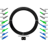 Купити Зовнішній оптичний патч-корд Ютекс FTTH(c0.3) 2*3мм FRP SC/UPC-SC/UPC 150м