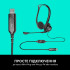 Купити Навушники Logitech PC 960 Stereo Headset USB (981-000100)