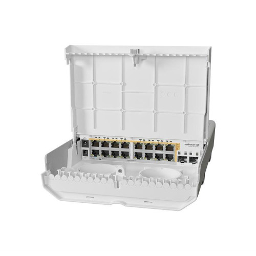Купить Комутатор MikroTik CRS318-16P-2S+OUT outdoor