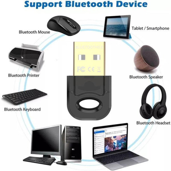 Купити Bluetooth-адаптер Vention 5.0 RTL8761B (CDDBG)