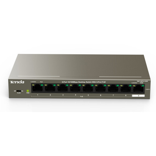 Купити Комутатор Tenda TEF1109P-8-102W