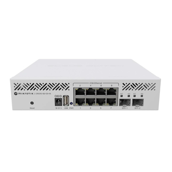 Купити Комутатор MikroTik CRS310-8G+2S+IN