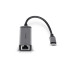 Купити Мережевий адаптер REAL-EL CE-150 USB Type-C - RJ45 (M/F), 0.1 м, Black (EL123110004)