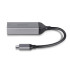 Купити Мережевий адаптер REAL-EL CE-150 USB Type-C - RJ45 (M/F), 0.1 м, Black (EL123110004)