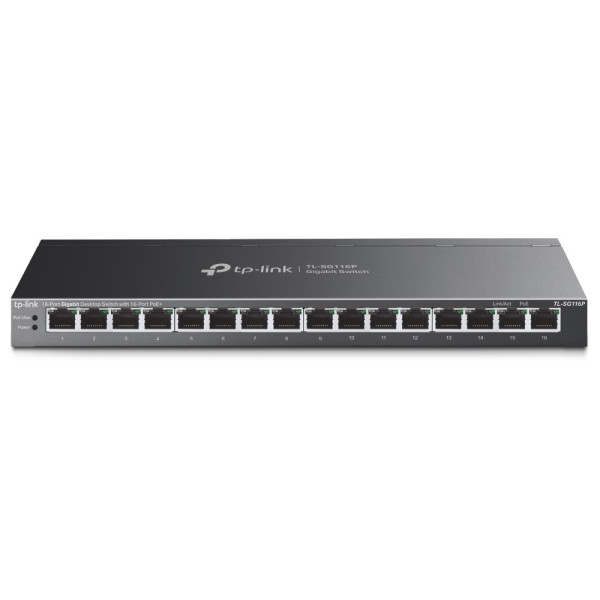 Купить Комутатор TP-Link TL-SG116P
