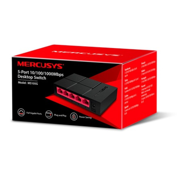 Купити Комутатор Mercusys MS105G