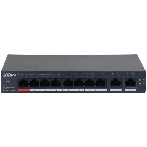 Купить Комутатор Dahua DH-CS4010-8ET-110