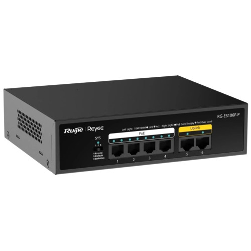 Купить Комутатор Ruijie Reyee RG-ES106F-P