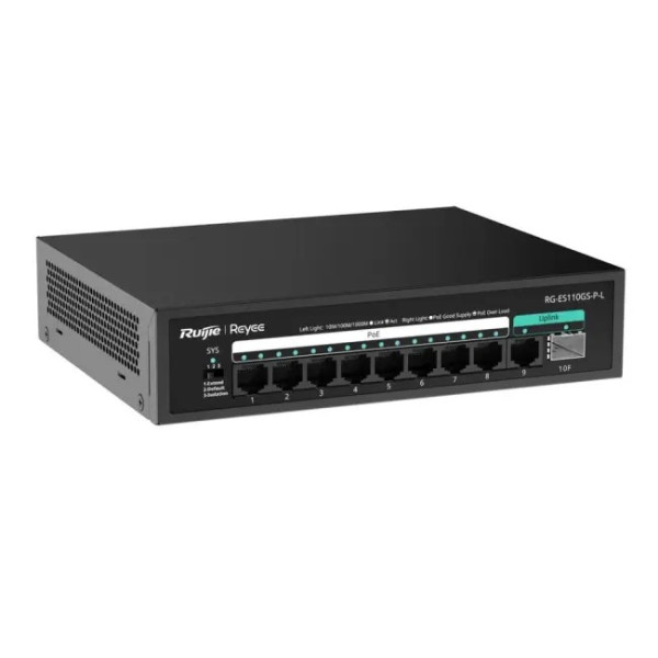 Купити Комутатор Ruijie Reyee RG-ES110GS-P-L