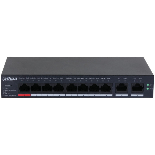 Купити Комутатор Dahua DH-CS4010-8GT-110