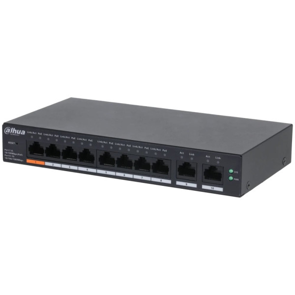 Купити Комутатор Dahua DH-CS4010-8ET-60