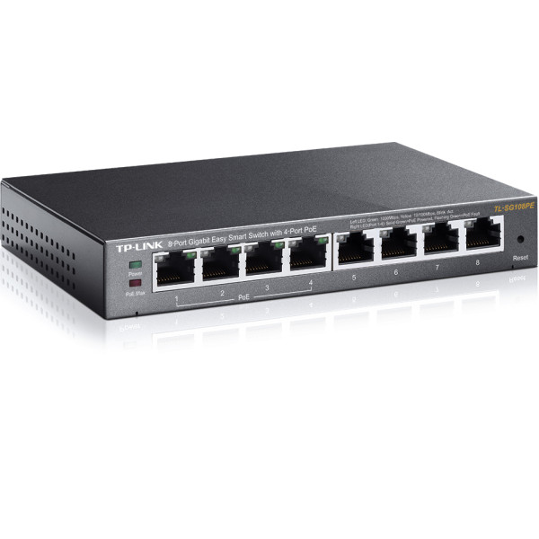 Купити Комутатор TP-Link TL-SG108PE
