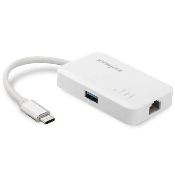 Купить Мережевий адаптер Edimax EU-4308 USB-C (1xGE, 3xUSB 3.0)