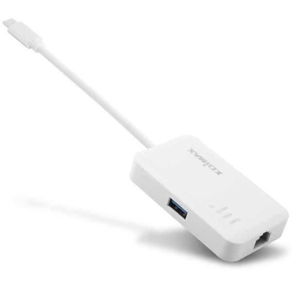 Купить Мережевий адаптер Edimax EU-4308 USB-C (1xGE, 3xUSB 3.0)